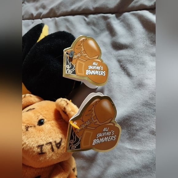 LOT OF VINTAGE 1999 ALI SALVINO'S BAMMERS - MUHAMMAD ALI BEAR, BUTTERFLY AND BEE - Picture 12 of 16